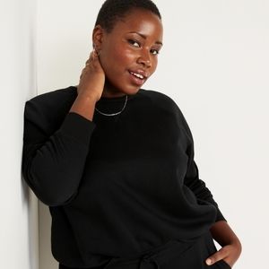 Old Navy women's long-sleeve vintage easy sweatshirt 2X Brand New!